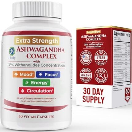 100% Natural Shoden Ashwagandha Complex Supplement